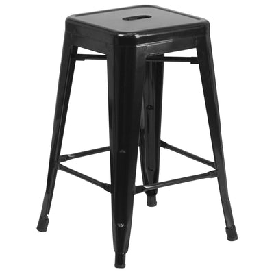 Metal Colorful Restaurant Counter Height Stools