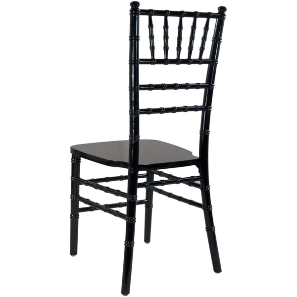 Black |#| Black Wood Chiavari Chair