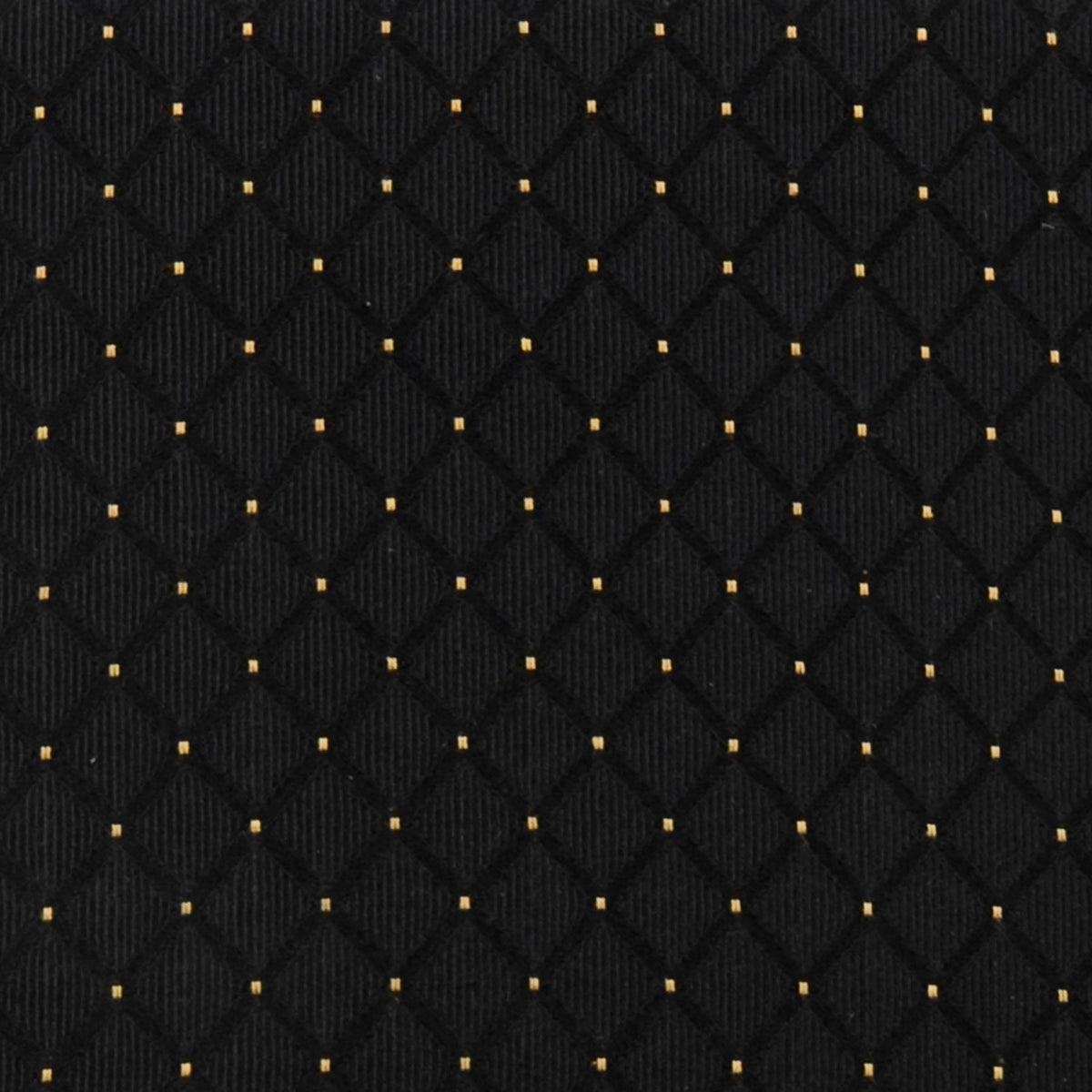 Black Dot Patterned Fabric/Gold Vein Frame |#| 18.5inchW Church Chair in Black Dot Patterned Fabric w/Book Rack - Gold Vein Frame