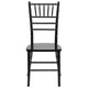 Black |#| 1100lb. Capacity Black Wood Stackable Chiavari Event Chair