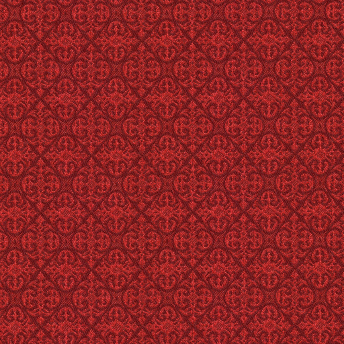 Abbey Red Fabric |#| 