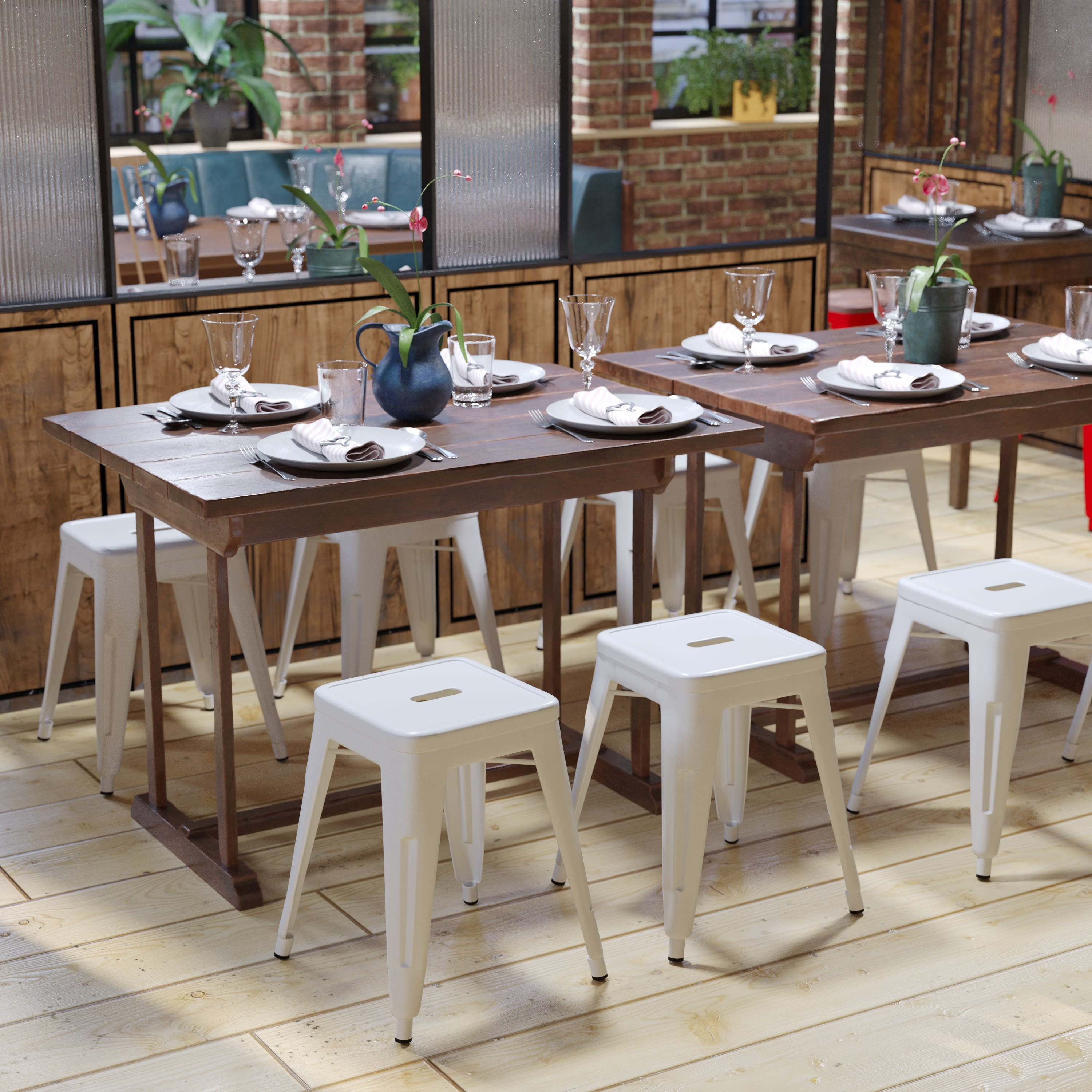 Metal dining set 2025 indoor