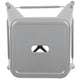 Silver |#| 4 Pack 24inch High Metal Indoor Counter Bar Stool - Stackable Stool, Silver
