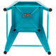 Teal |#| 4 Pack 24inch High Metal Indoor Counter Bar Stool - Stackable Stool, Teal