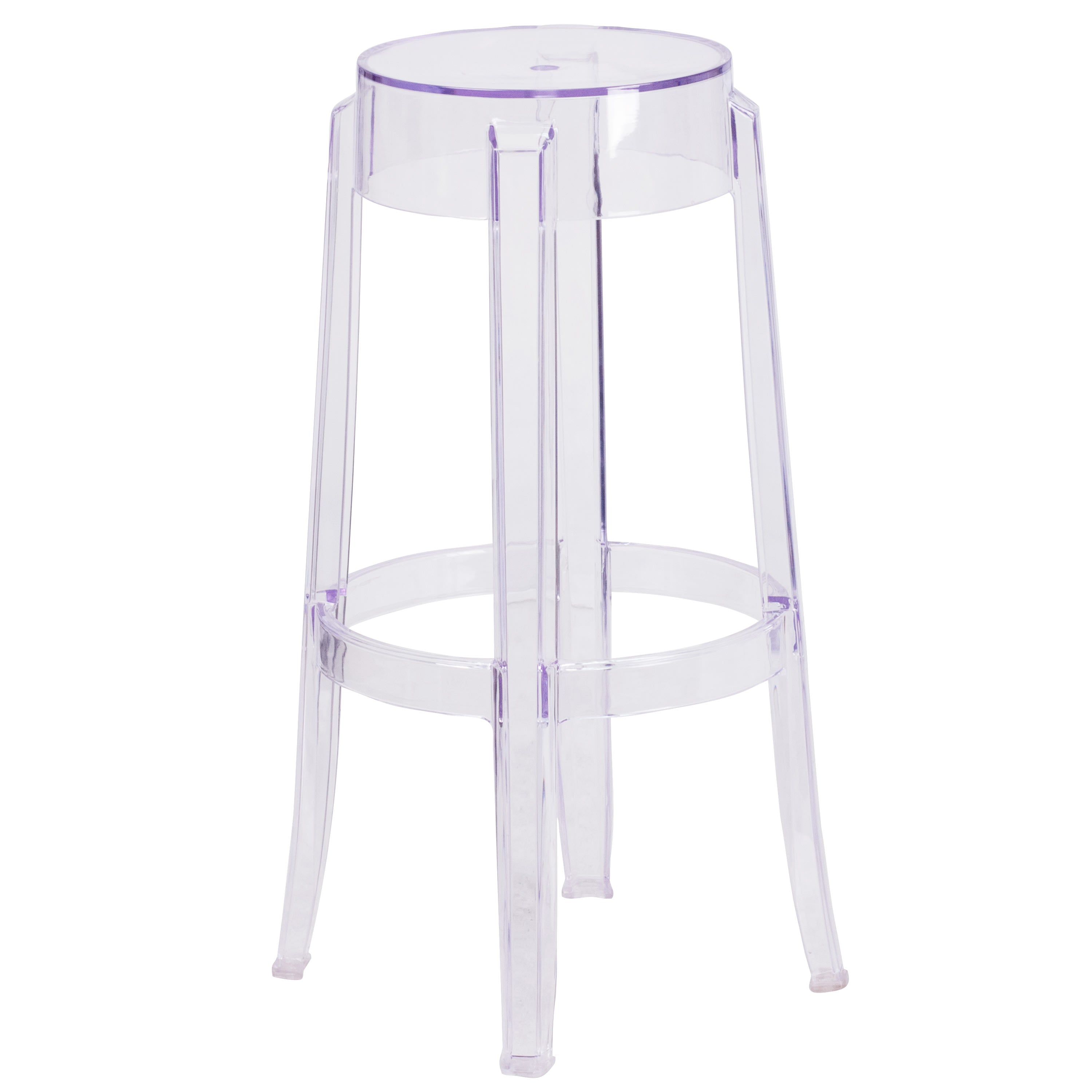29.75 Transparent Barstool Clear