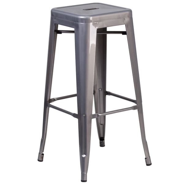 Square metal stool sale