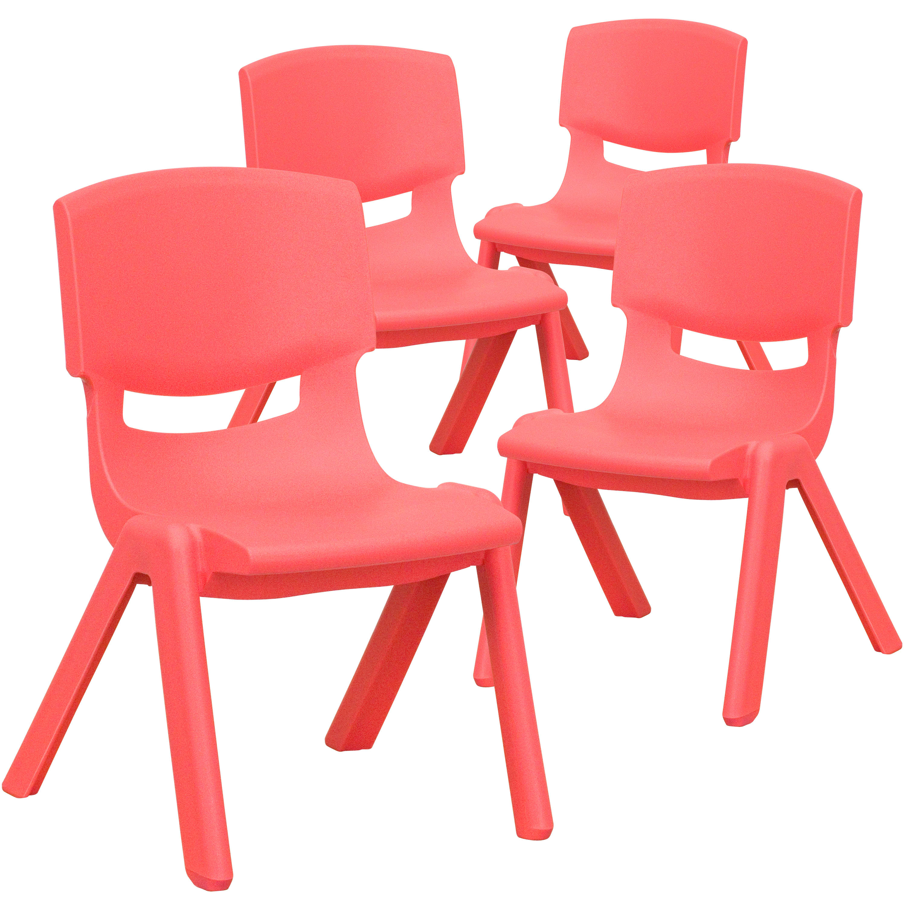 4PK Plastic Stack Chairs 4 YU YCX4 003 Stack Chairs 4 Less
