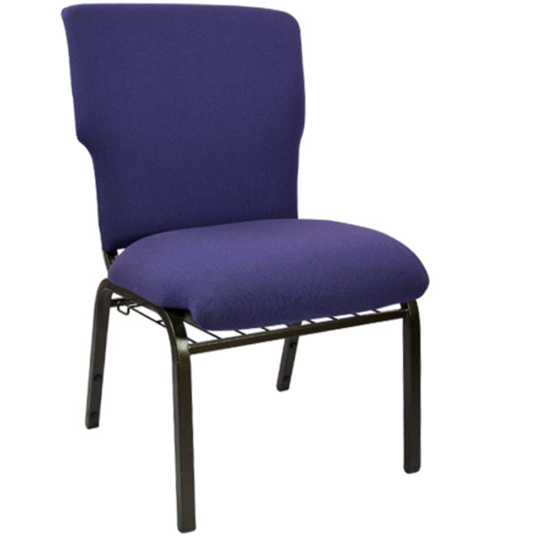 Purple church chairs on sale