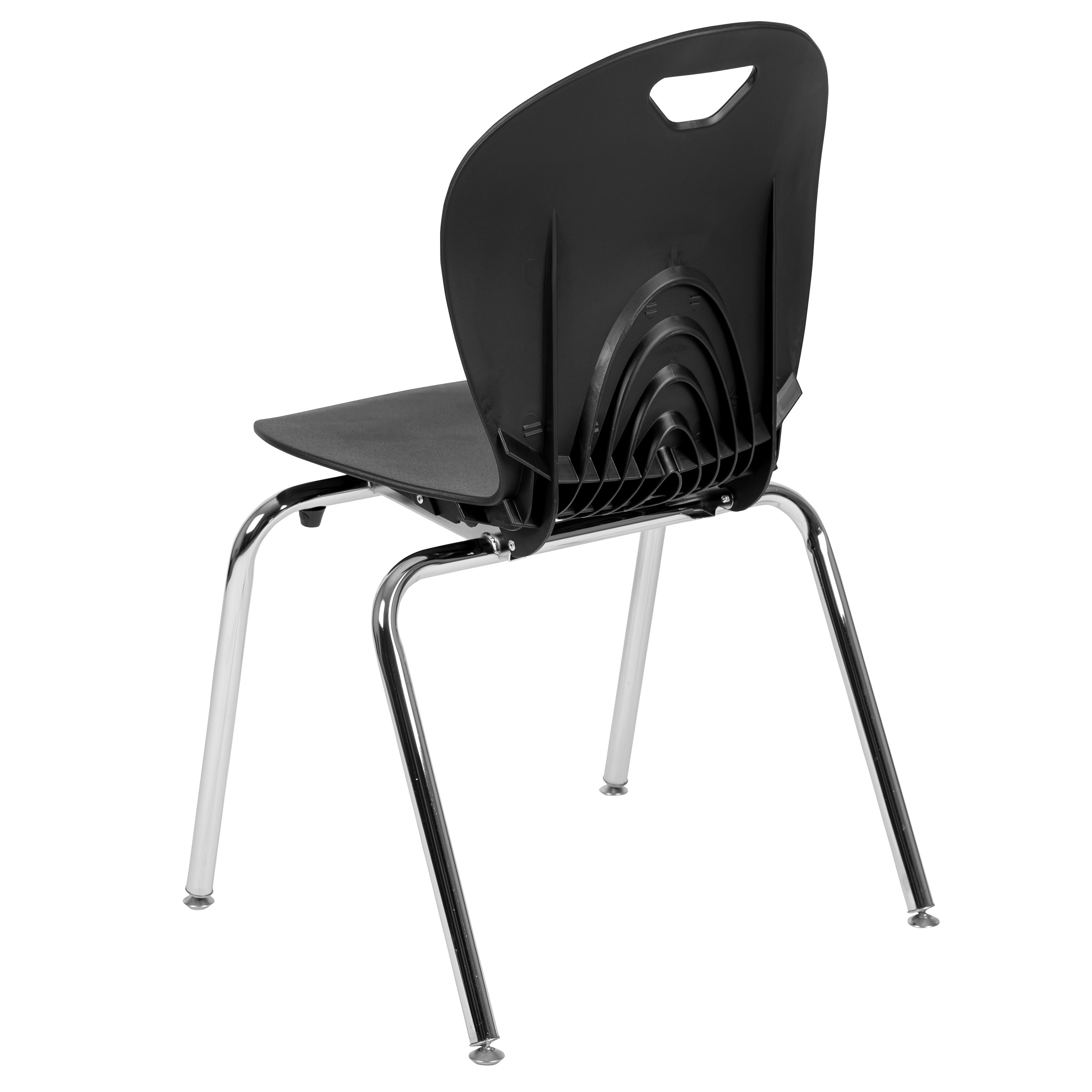 Black plastic 2025 chair