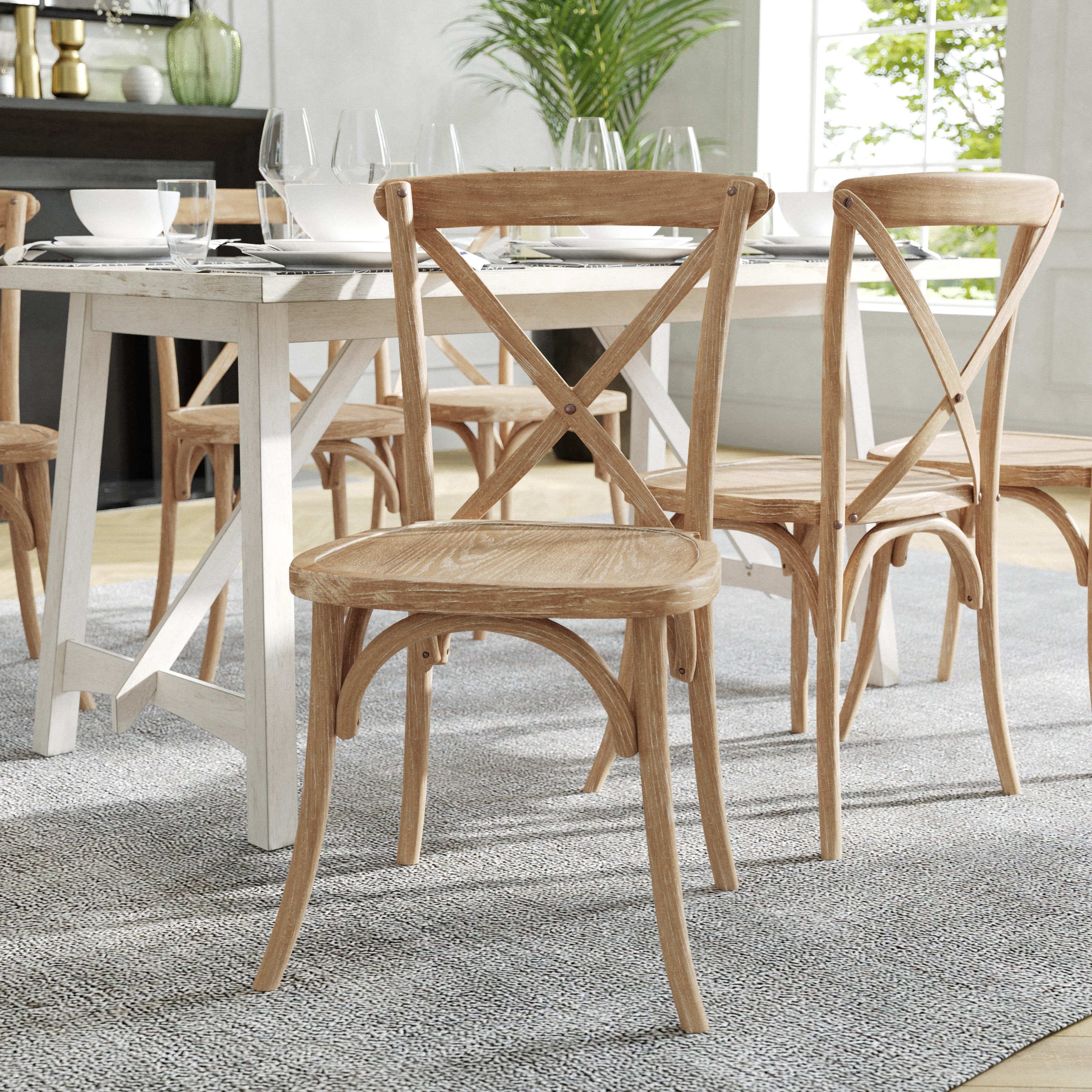 X back side chair outlet