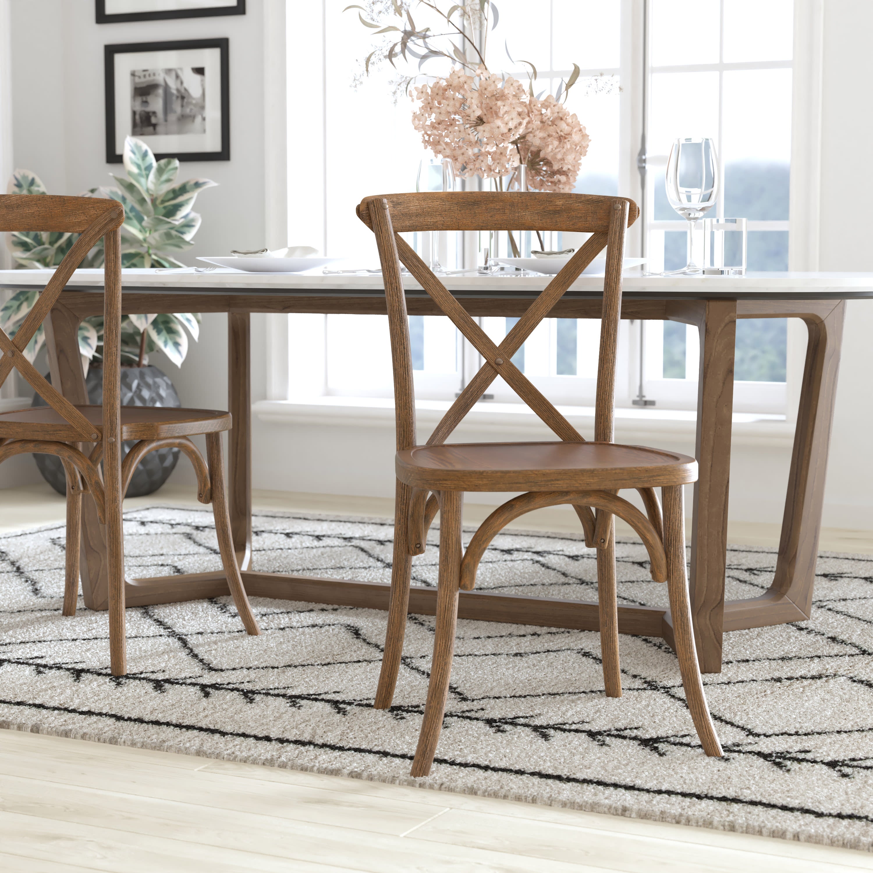 X Back Chair ADVG XBACK Stack Chairs 4 Less