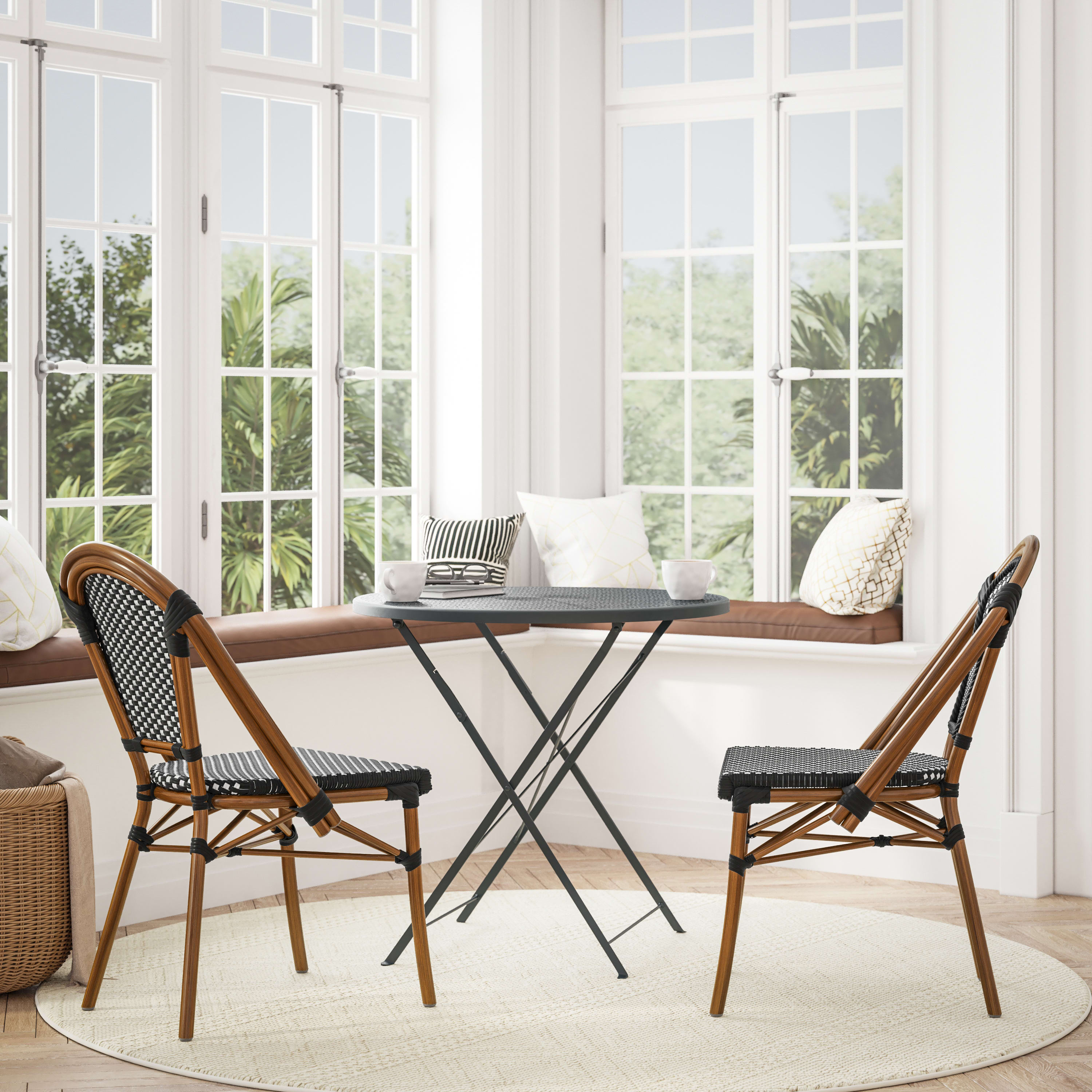 French Cafe Chair SDA AD642001 Stack Chairs 4 Less