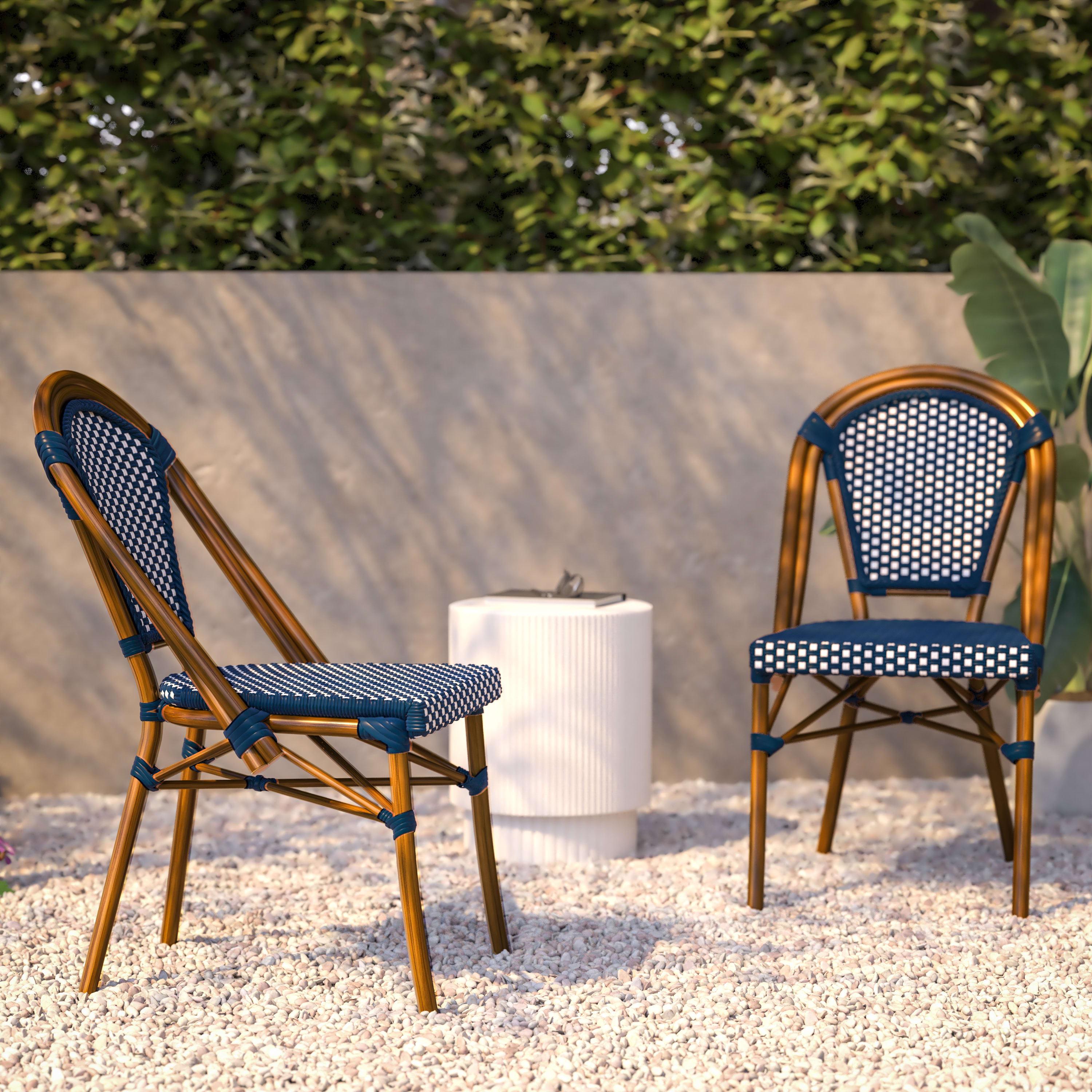 Commercial store bistro chairs