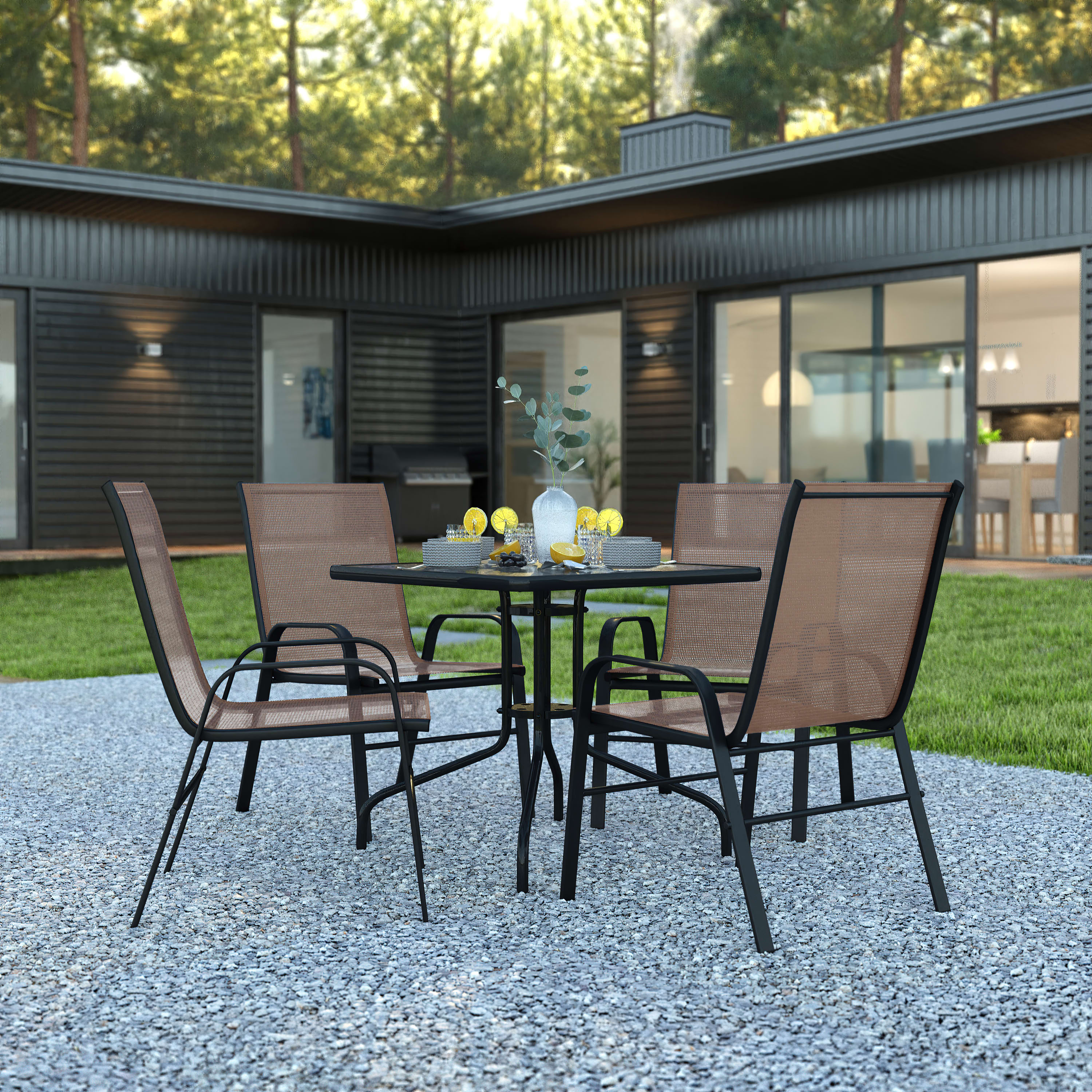 Table chair patio set 2025