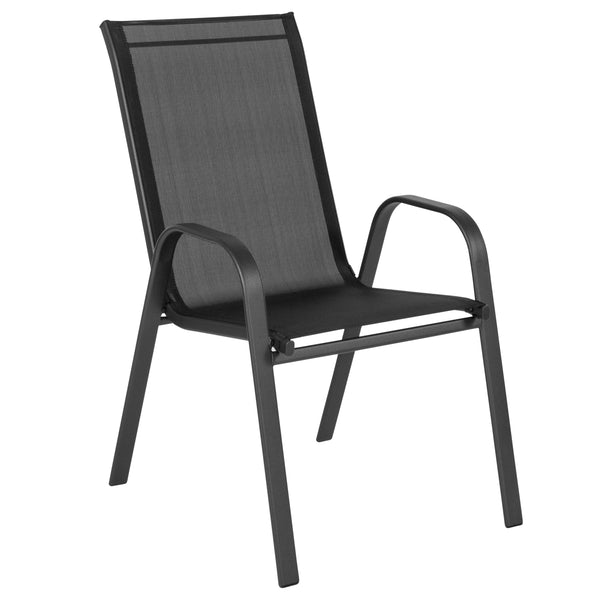 Wicker Mainstay Steel Stacking Chairs Mainstay Patio Furniture At
