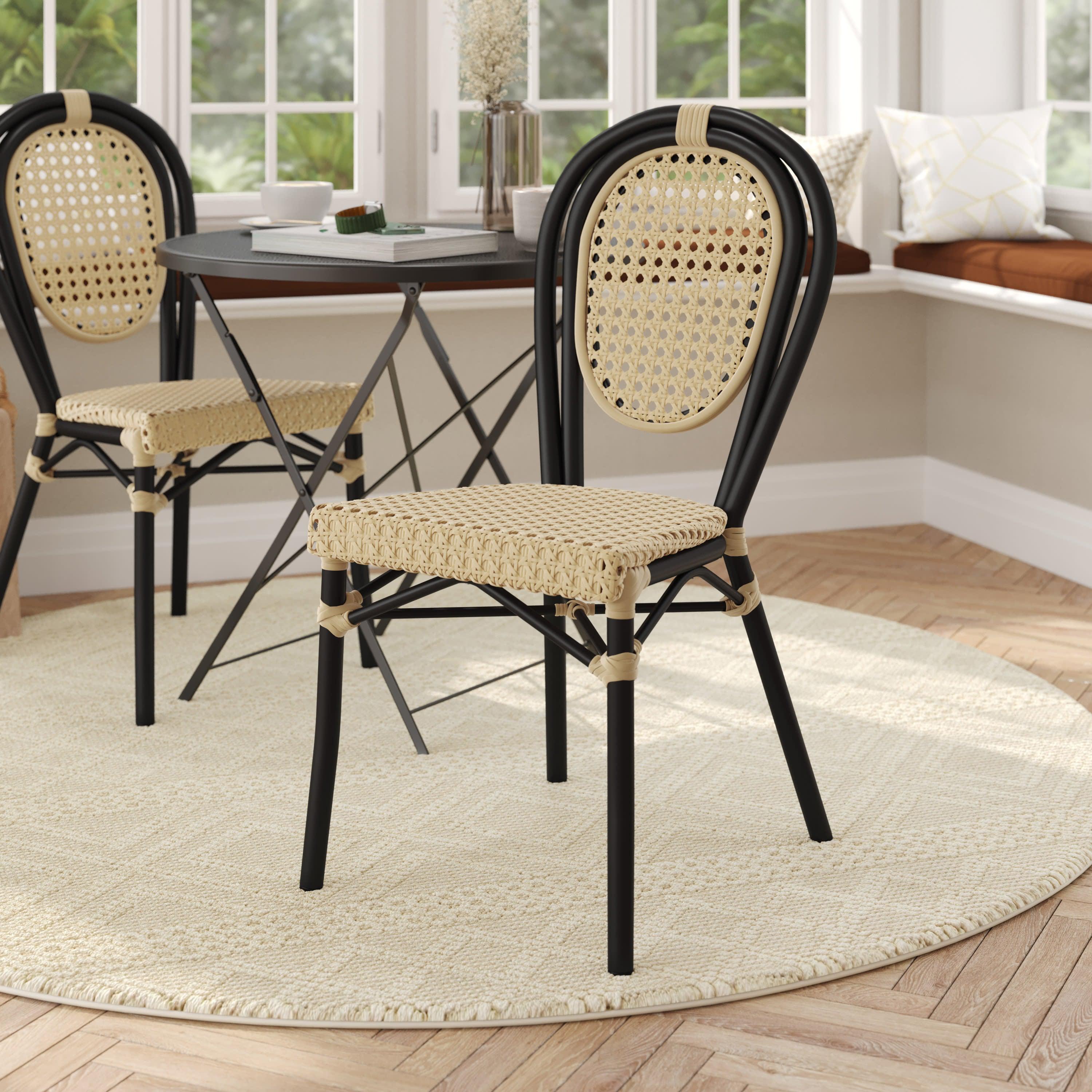 Bistro chairs indoor clearance