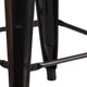Copper |#| 24inch High Backless Copper Indoor-Outdoor Counter Height Stool