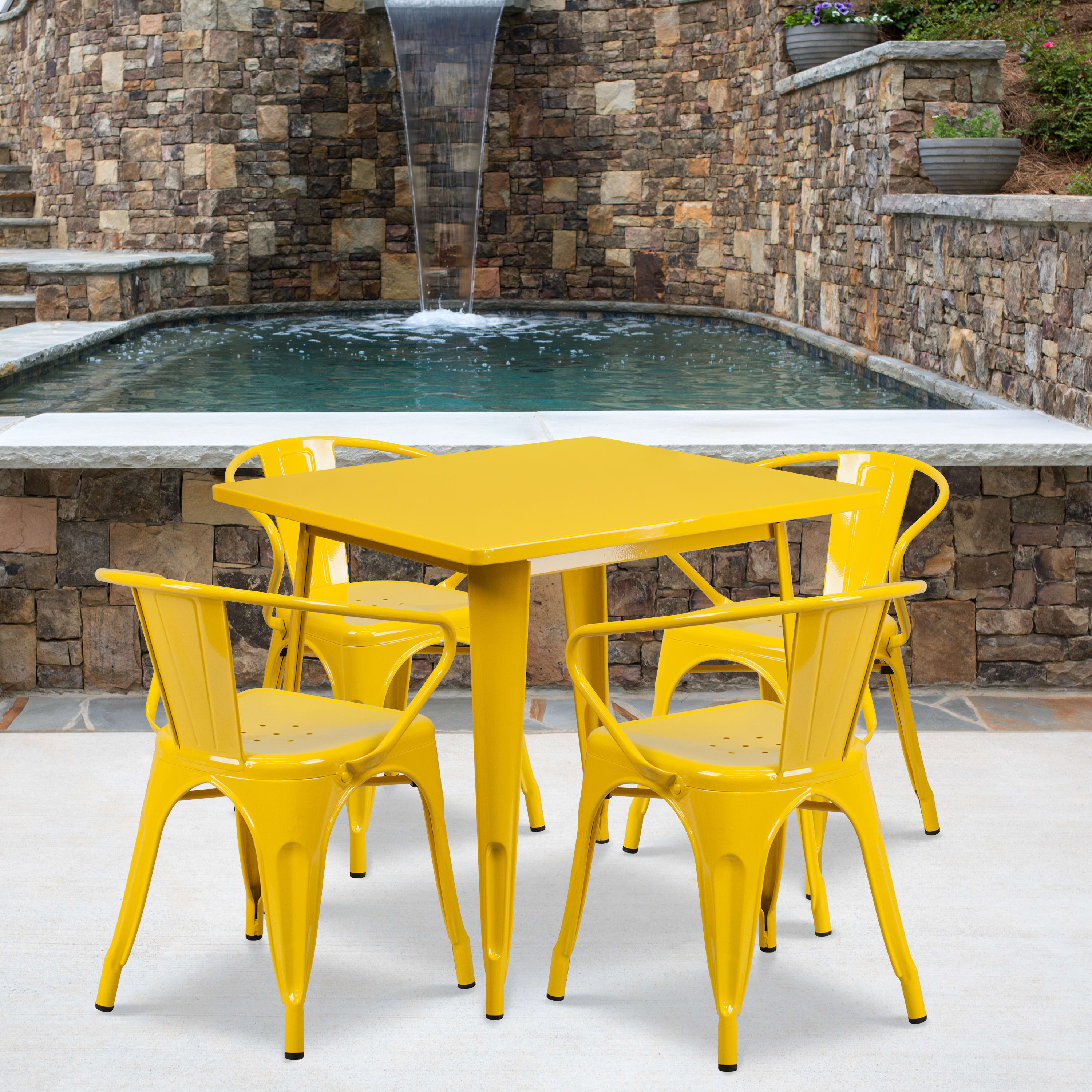 Commercial grade 2025 outdoor dining sets