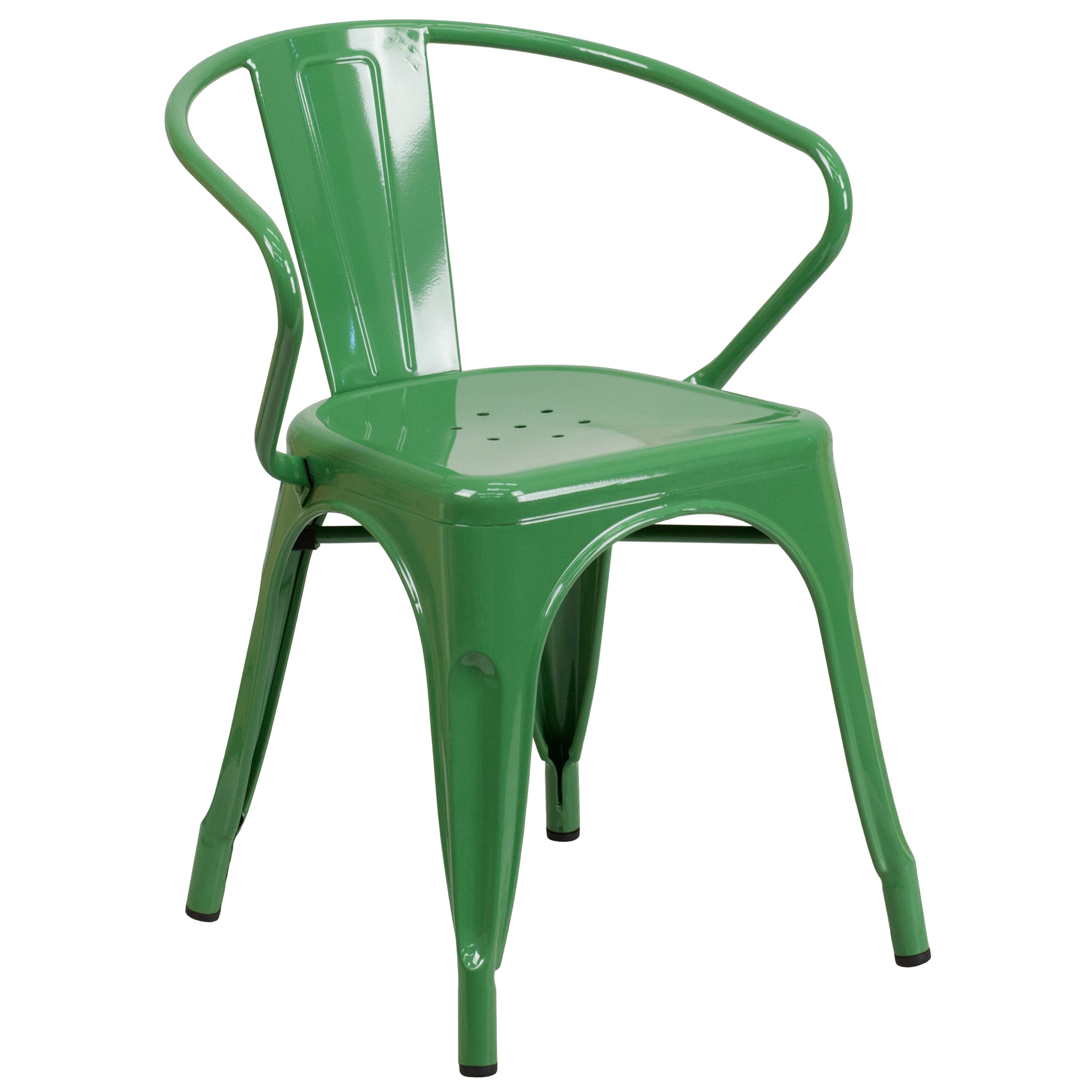 Green metal outdoor hotsell chairs