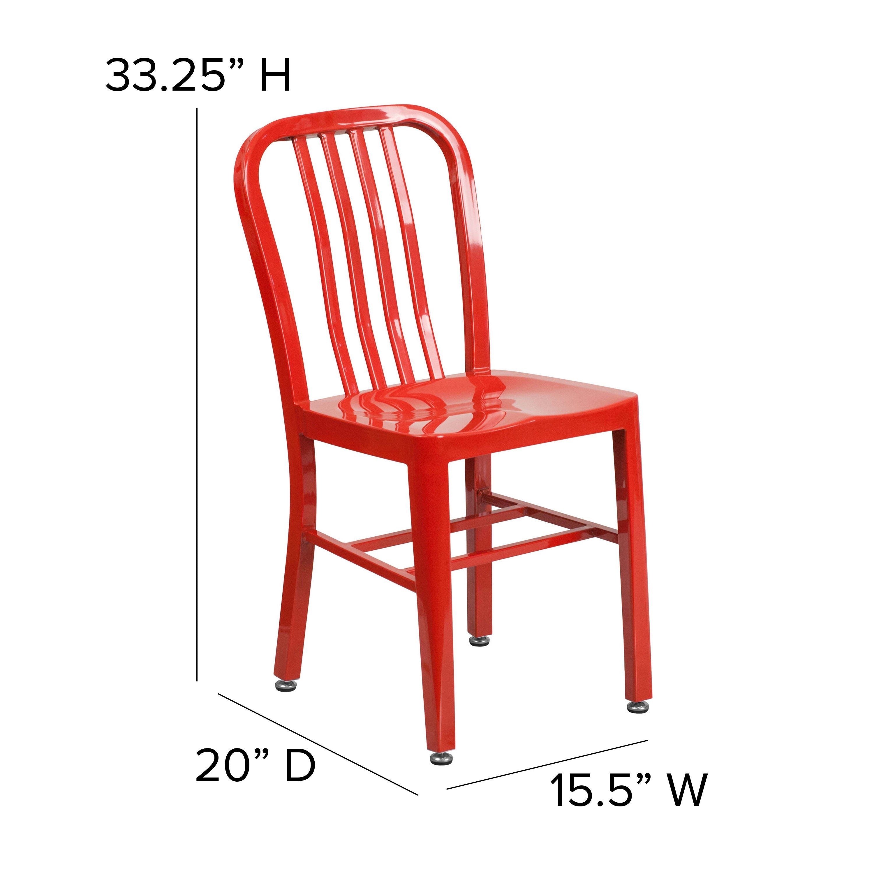 small outdoor metal chairs