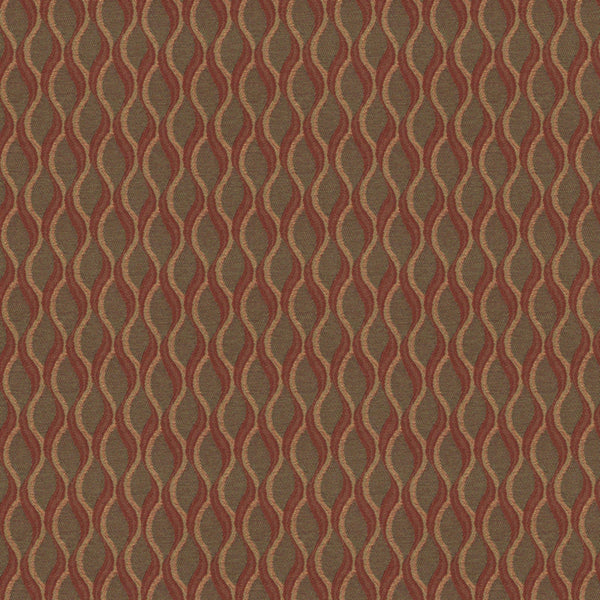 Rapture Terracotta Fabric |#| 