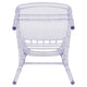 Crystal Ice Blue |#| Crystal Ice Blue Stacking Chiavari Chair - Event Seating - Stack Chairs