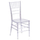 Crystal Ice |#| Crystal Ice Stacking Chiavari Chair - Event Seating - Stack Chairs