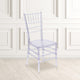 Crystal Ice Blue |#| Crystal Ice Blue Stacking Chiavari Chair - Event Seating - Stack Chairs