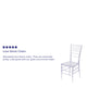 Crystal Ice Blue |#| Crystal Ice Blue Stacking Chiavari Chair - Event Seating - Stack Chairs