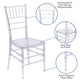 Crystal Ice Blue |#| Crystal Ice Blue Stacking Chiavari Chair - Event Seating - Stack Chairs