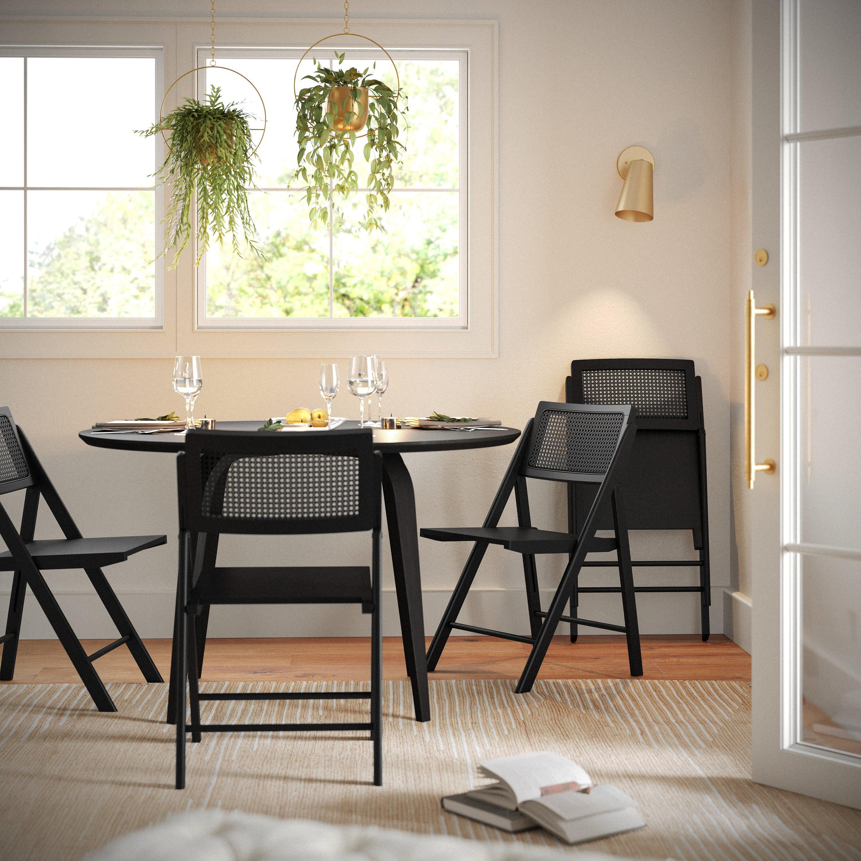 2PK Rattan Folding Chairs SK 220905 Stack Chairs 4 Less
