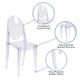 Ghost Side Chair in Transparent Crystal - Event or Accent Chair - Stack Chair