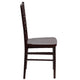 Mahogany |#| Mahogany Resin Stackable Chiavari Chair - Banquet and Event Furniture