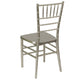 Champagne |#| Champagne Resin Stacking Chiavari Chair - Hospitality and Event Seating