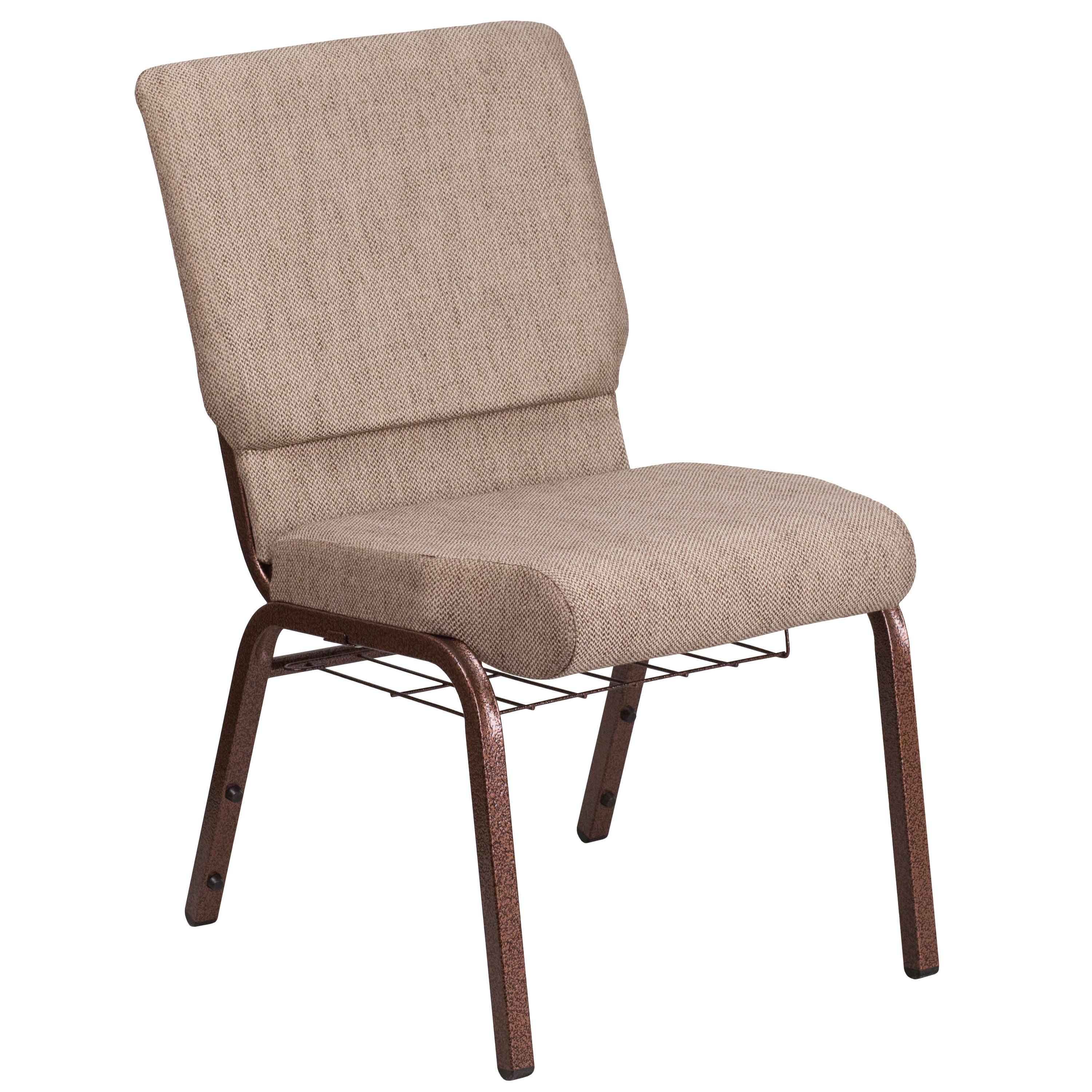 18.5''W Church Chair-Book Rack FD-CH02185-BAS- – Stack