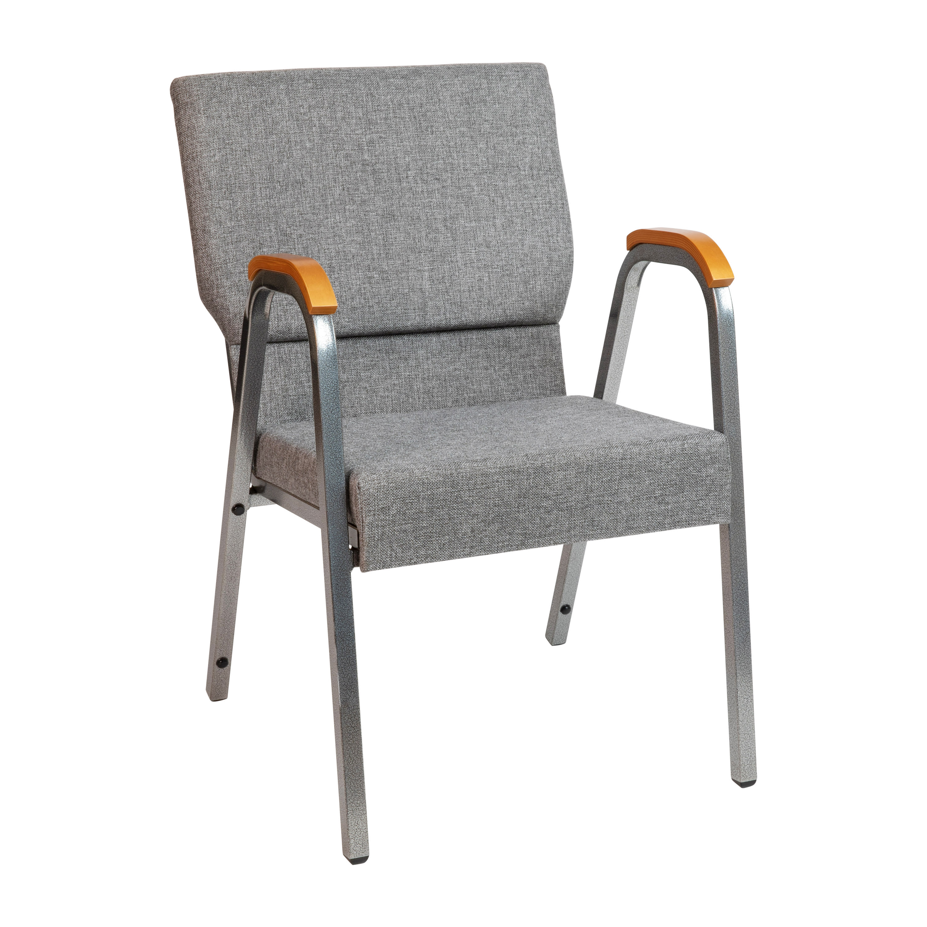 Fabric Church Arm Chair XU-DG-60156- – Stack Chairs 4 Less