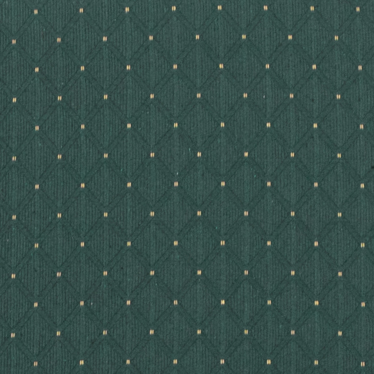 Hunter Green Dot Patterned Fabric/Gold Vein Frame |#| 21inchW Church Chair in Hunter Green Dot Patterned Fabric with Book Rack-Gold Frame