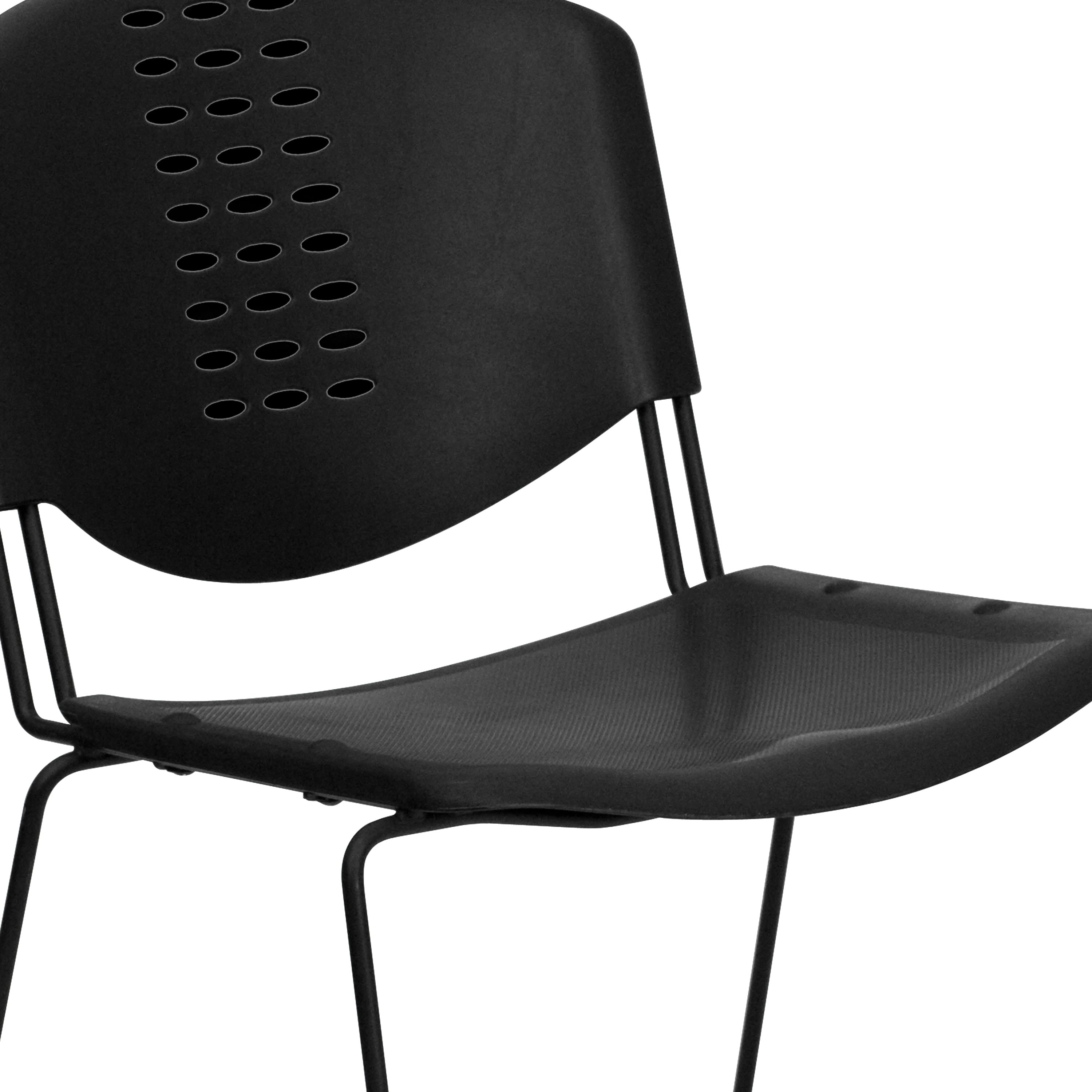 Plastic sitting chair top