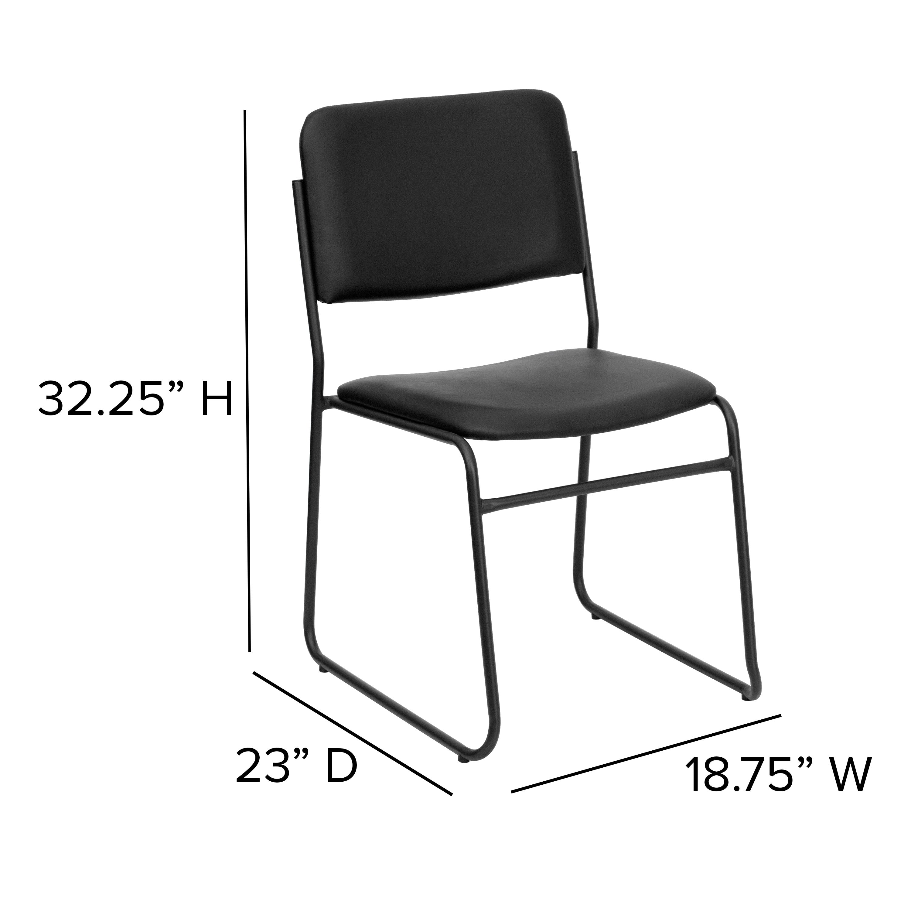 High Density Metal Stack Chair XU-8700-B-30- – Stack Chairs 4 Less