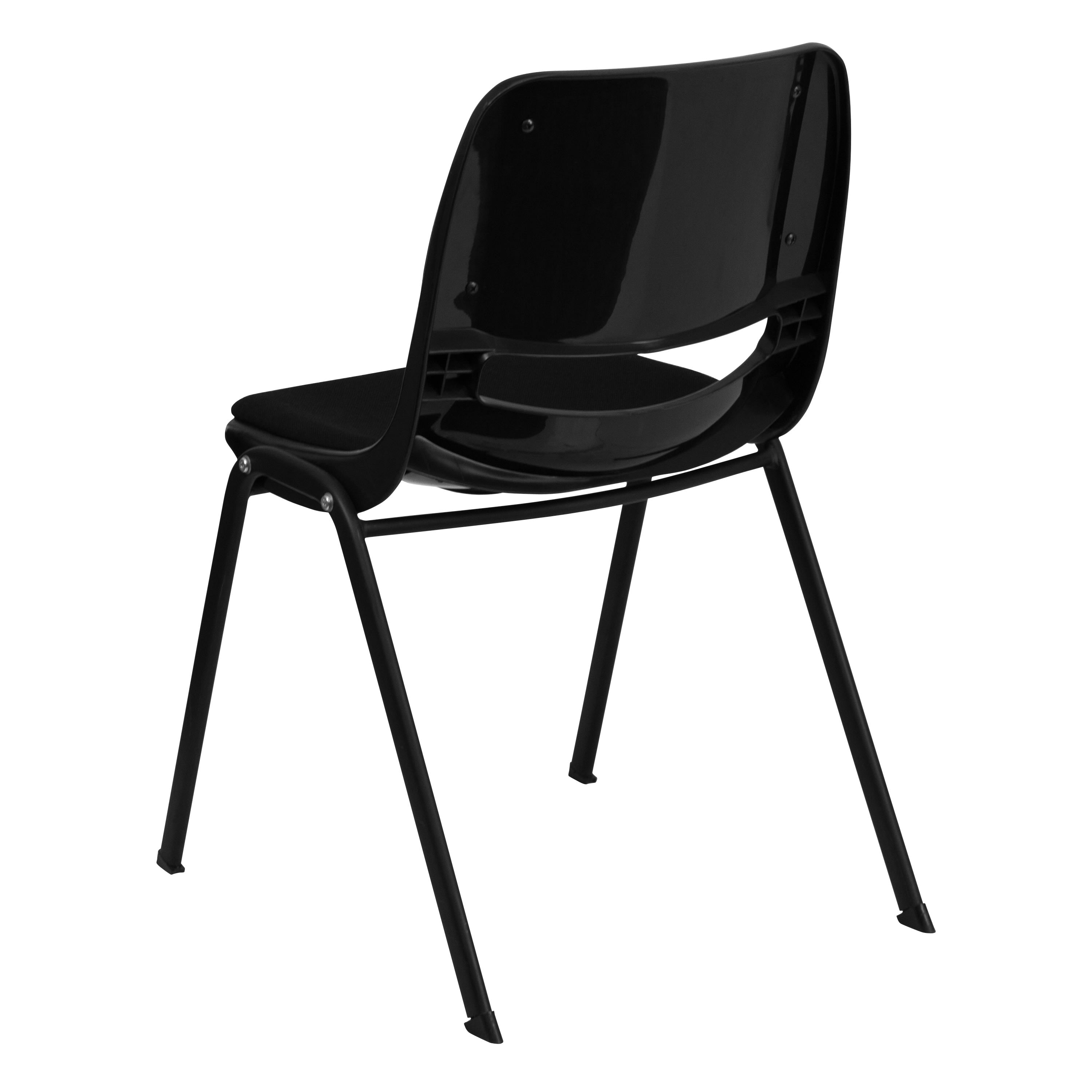 Padded Plastic Stack Chair RUT EO1 01 PAD Stack Chairs 4 Less