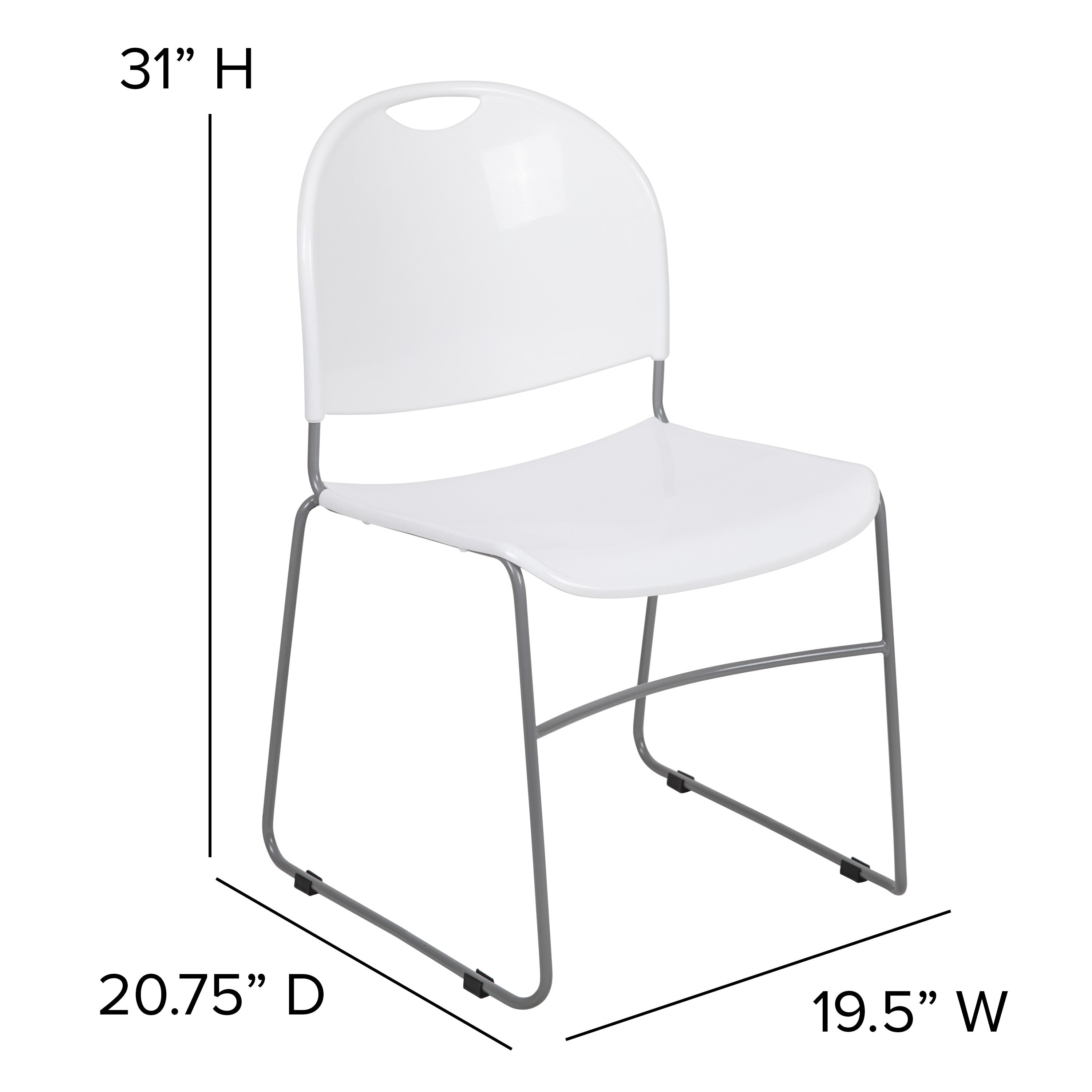 Plastic Stack Chair RUT 188 Stack Chairs 4 Less