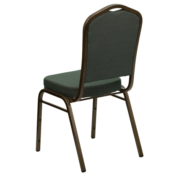 Burgundy Vinyl/Silver Vein Frame |#| Crown Back Stacking Banquet Chair in Burgundy Vinyl - Silver Vein Frame