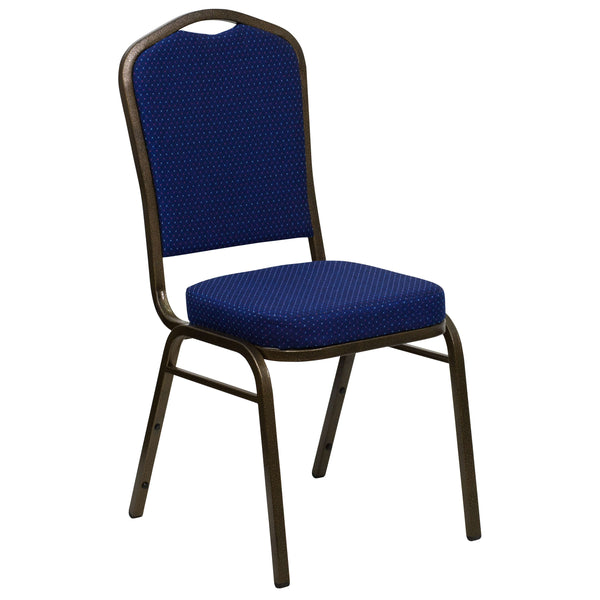 Burgundy Vinyl/Silver Vein Frame |#| Crown Back Stacking Banquet Chair in Burgundy Vinyl - Silver Vein Frame