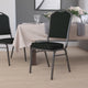 Purple Fabric/Gold Vein Frame |#| Crown Back Stacking Banquet Chair in Purple Fabric - Gold Vein Frame