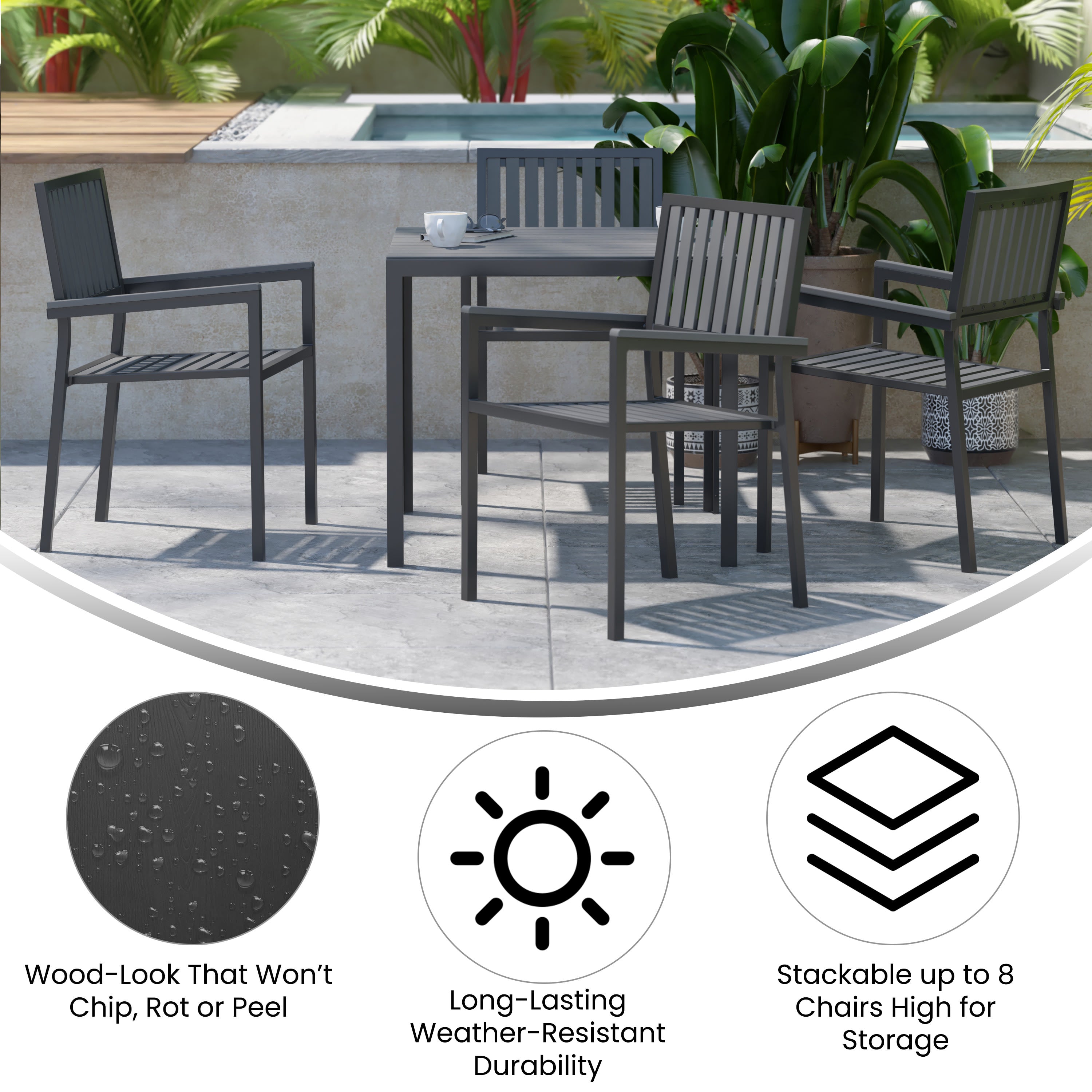 Commercial top club chairs
