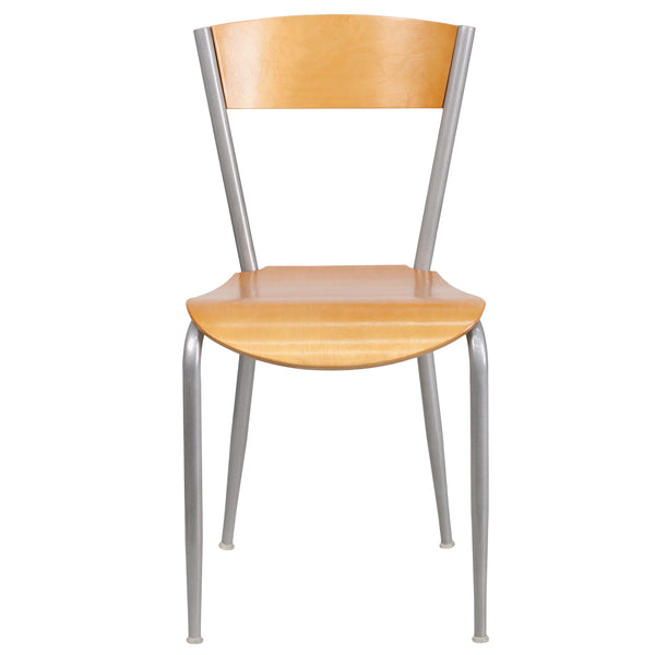 Metal Restaurant Chair BFDHDG60217 Stack Chairs 4 Less