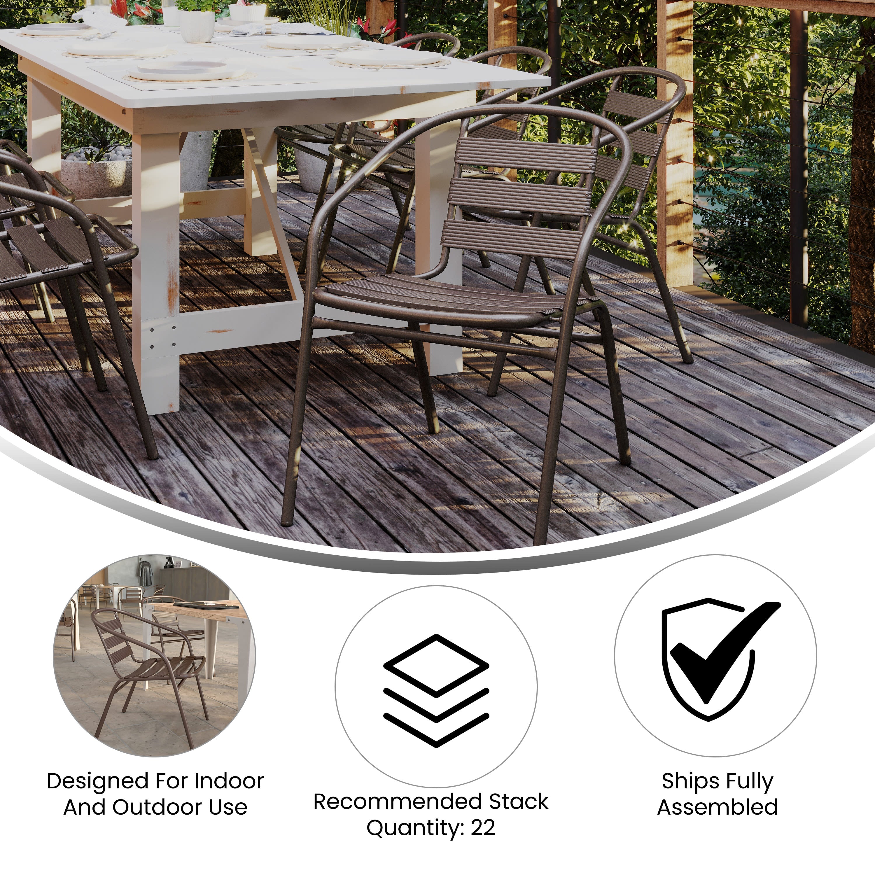 Square wooden garden hotsell table and chairs