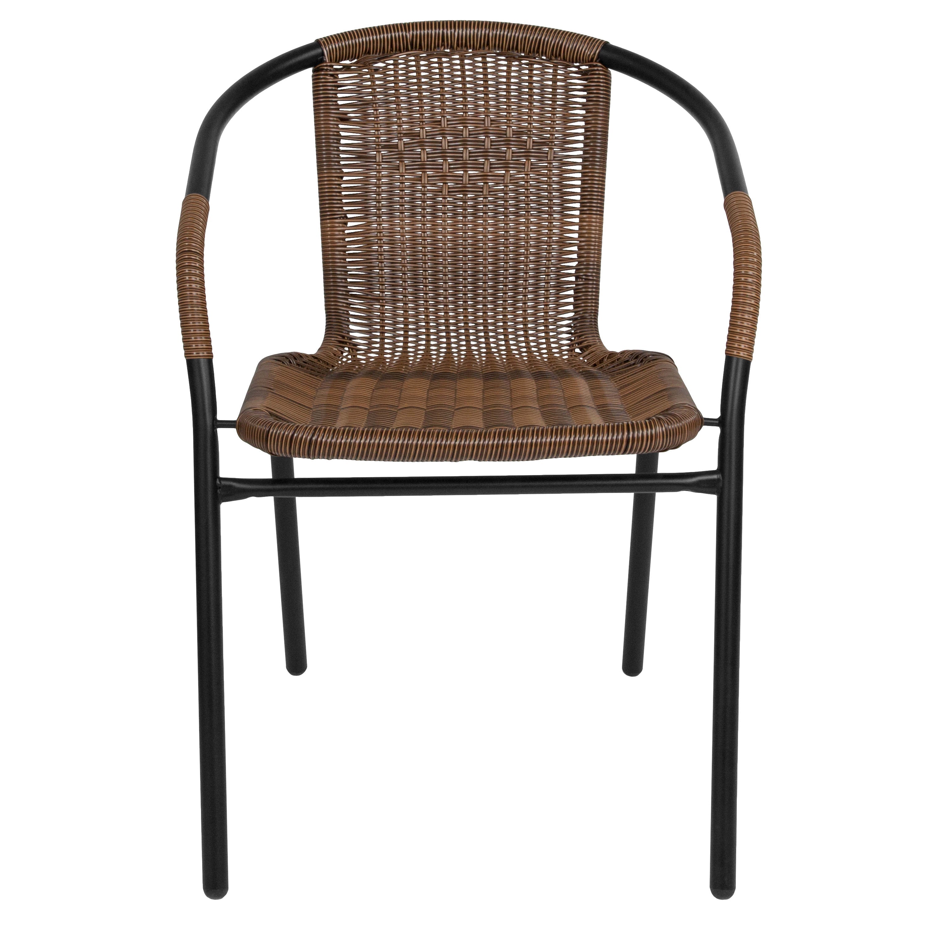 Rattan Stack Chair TLH 037 Stack Chairs 4 Less