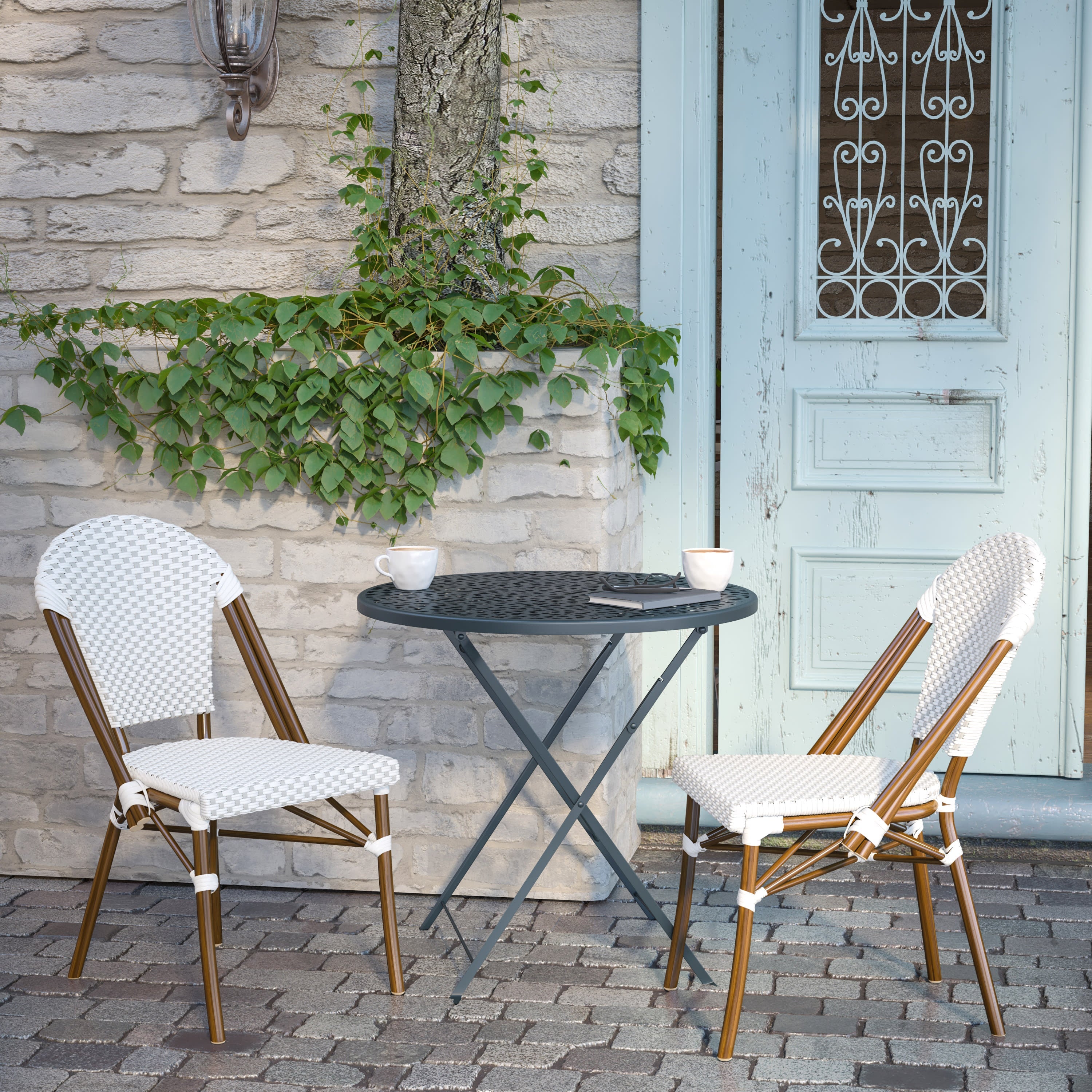 French Cafe Chair SDA AD642001 F Stack Chairs 4 Less