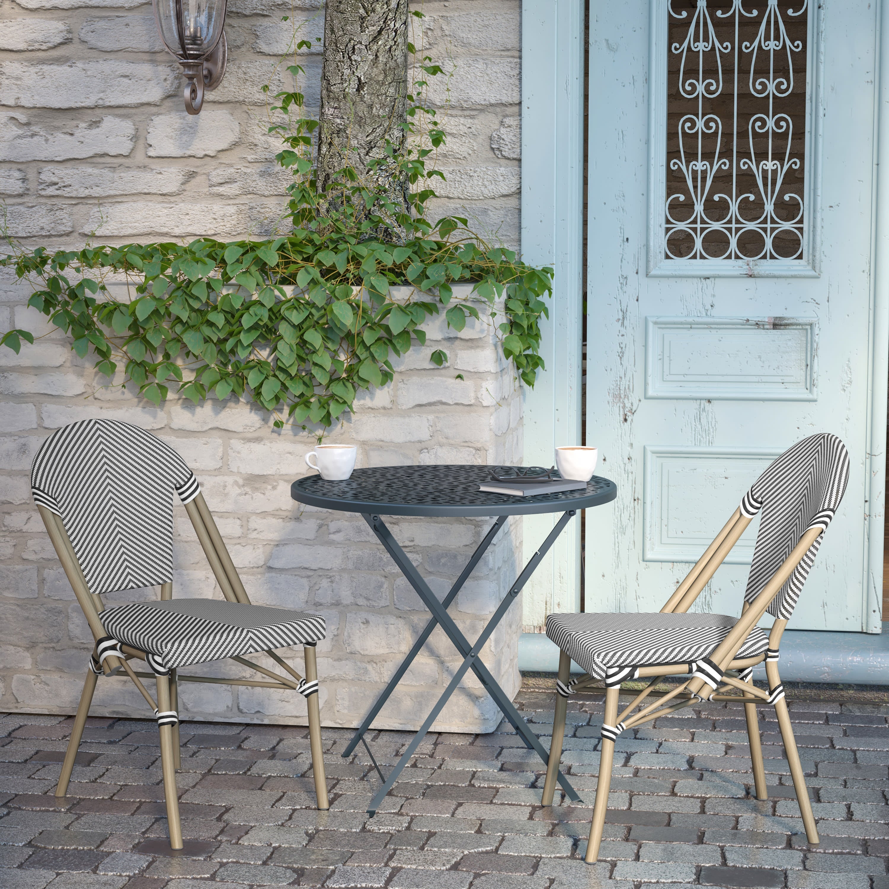 Outdoor french chairs discount